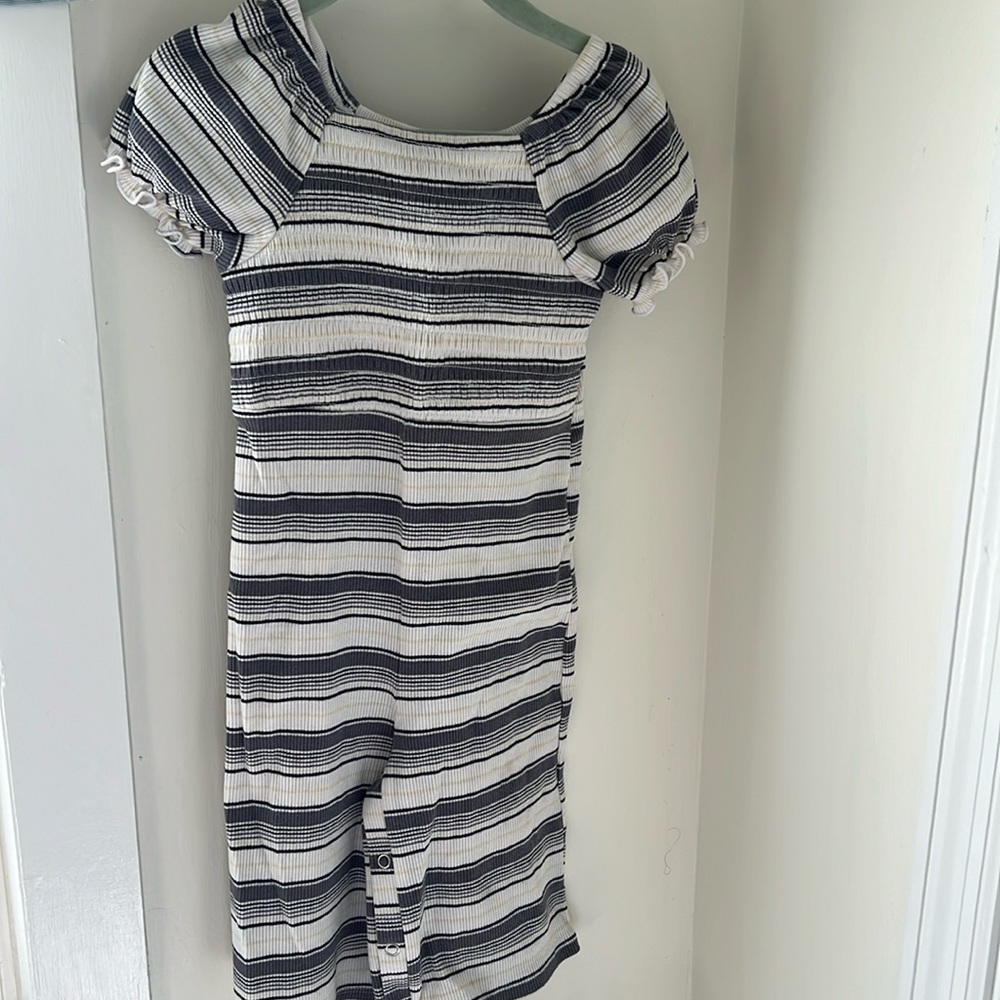 Toddler girls striped jumper